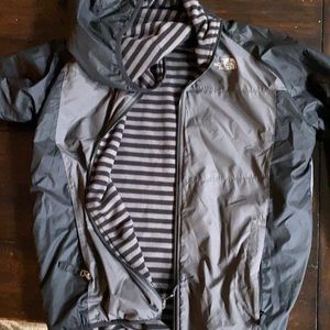 Boys reversible fleece lined jacket.